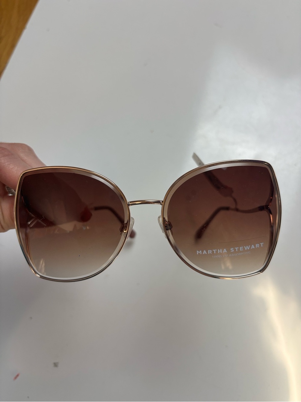 Martha Stewart‎ Women's MS172 Metal Vented UVA and UVB Protective Sunglasses